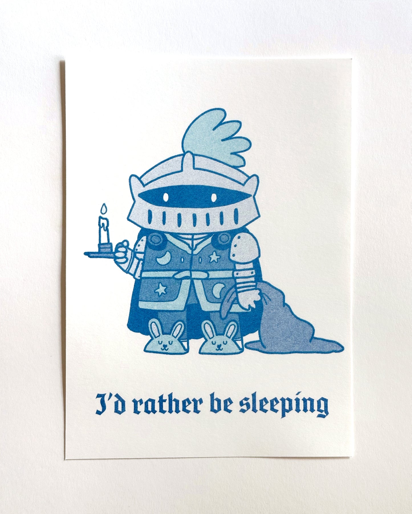 I'd Rather Be Sleeping Print