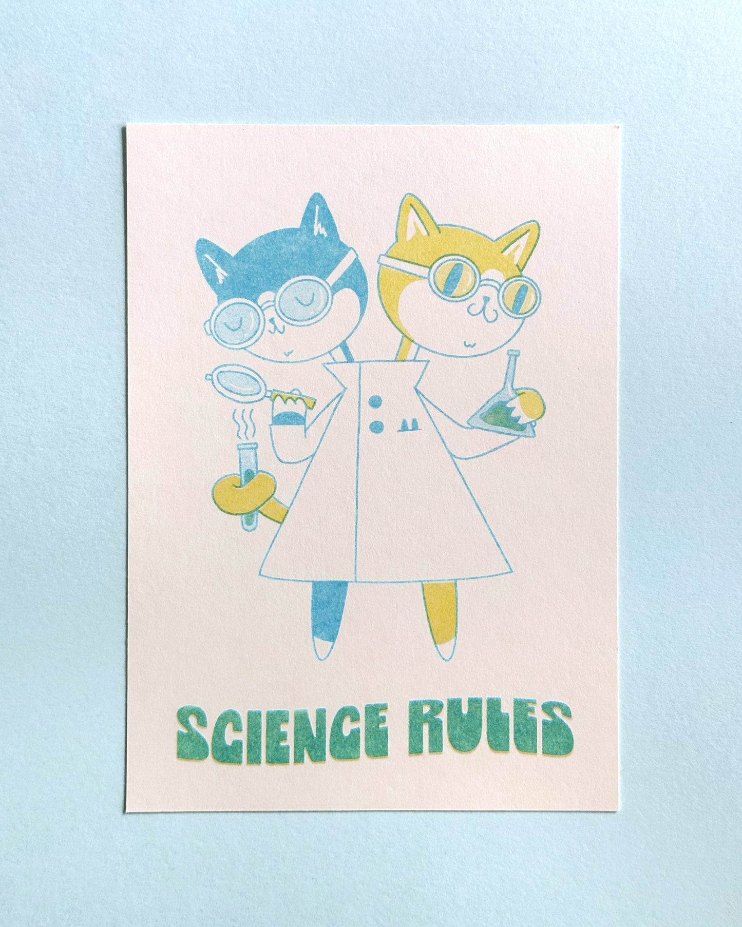 Science Rules Print