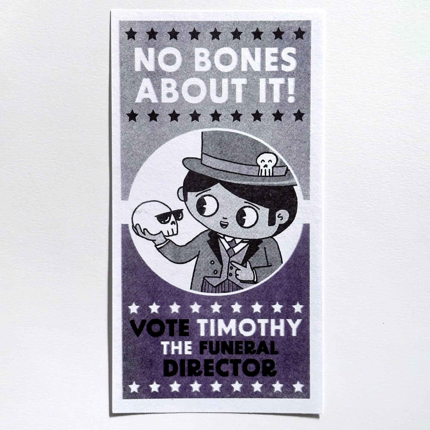 Vote Poster: Timothy the Funeral Director