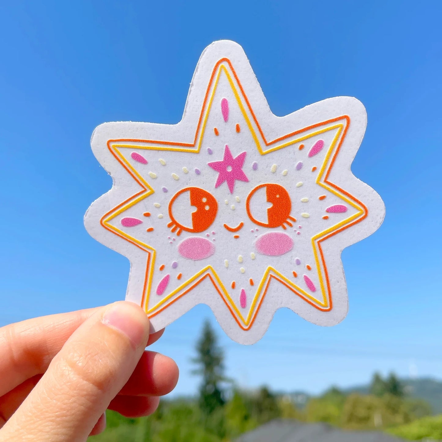 Stardust Suncatcher Sticker