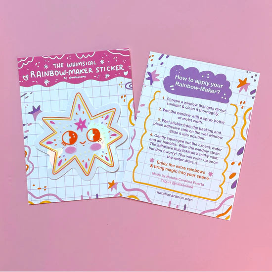 Stardust Suncatcher Sticker