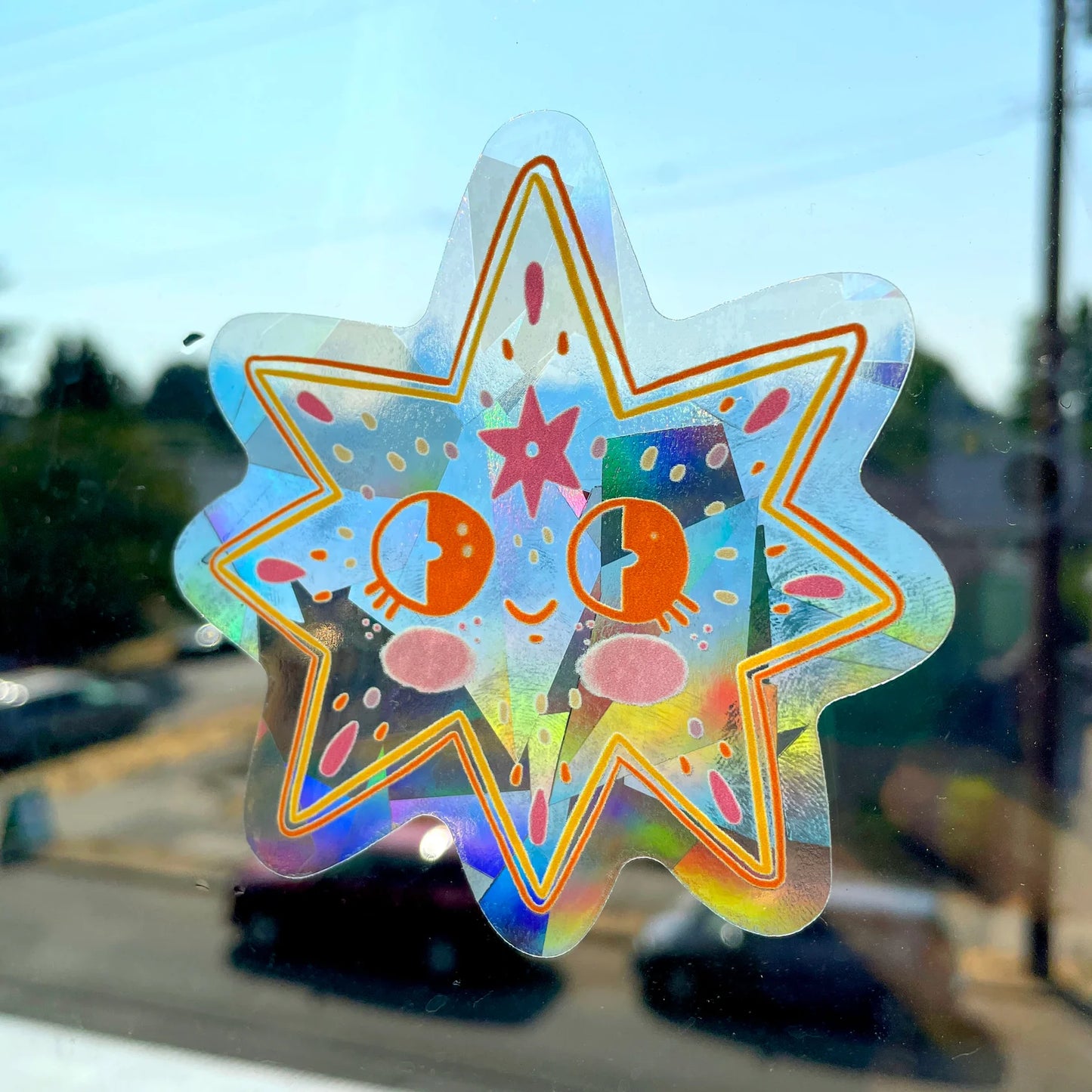 Stardust Suncatcher Sticker