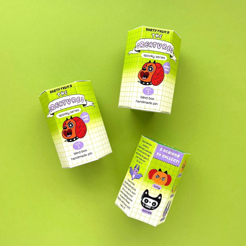 The Creatures: Spooky Series Blind Box Pin