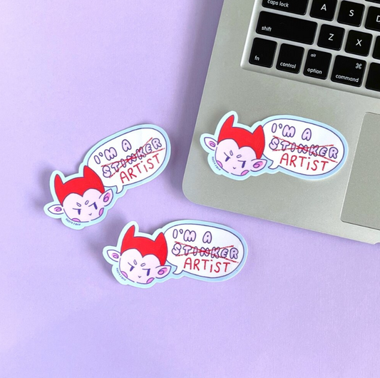 I'm a Stinker sticker