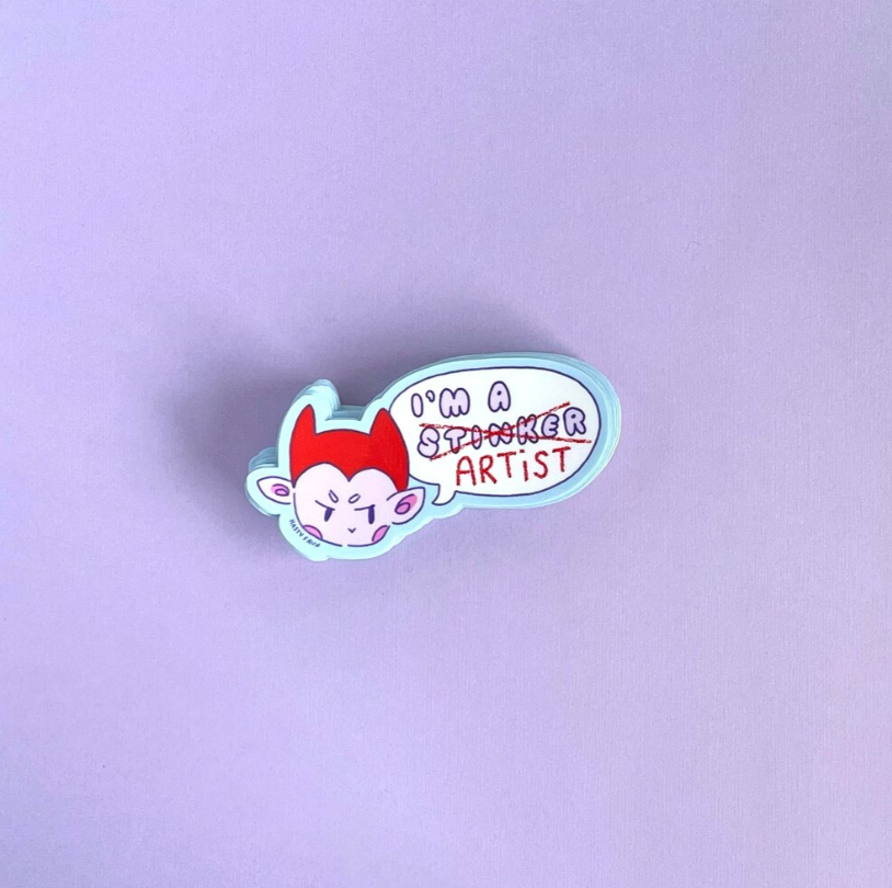 I'm a Stinker sticker