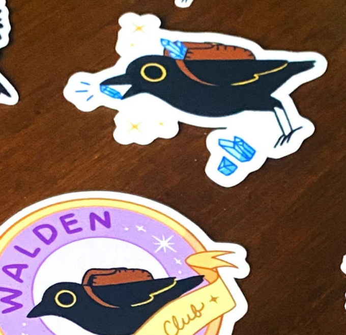 Walden the Crow: Crystals