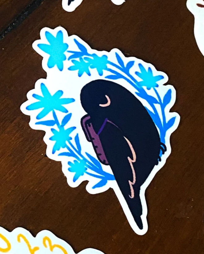 Walden the Crow: Flower