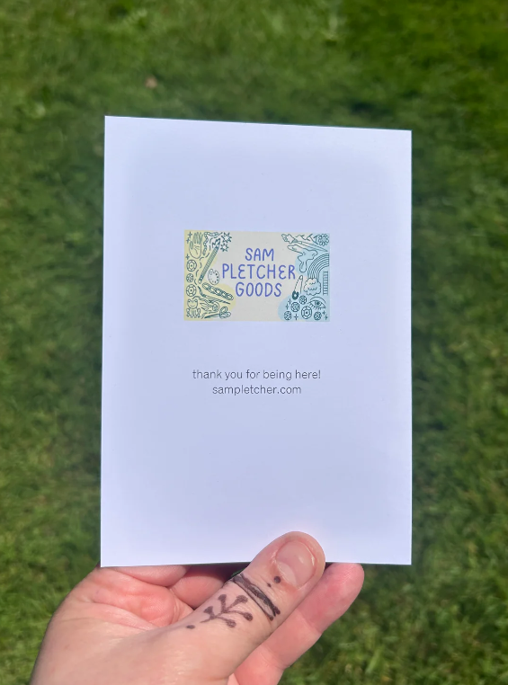 Nice, Strong, Smart, Cool & Tough greeting card