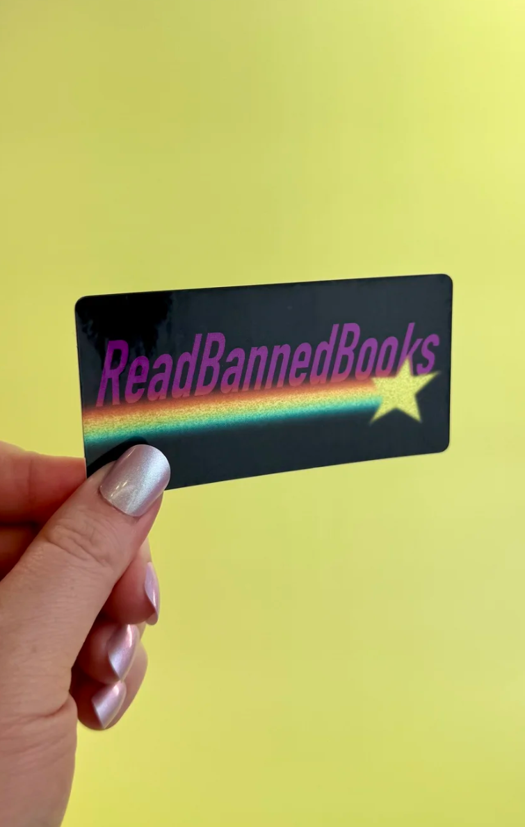 Read Banned Books Sticker