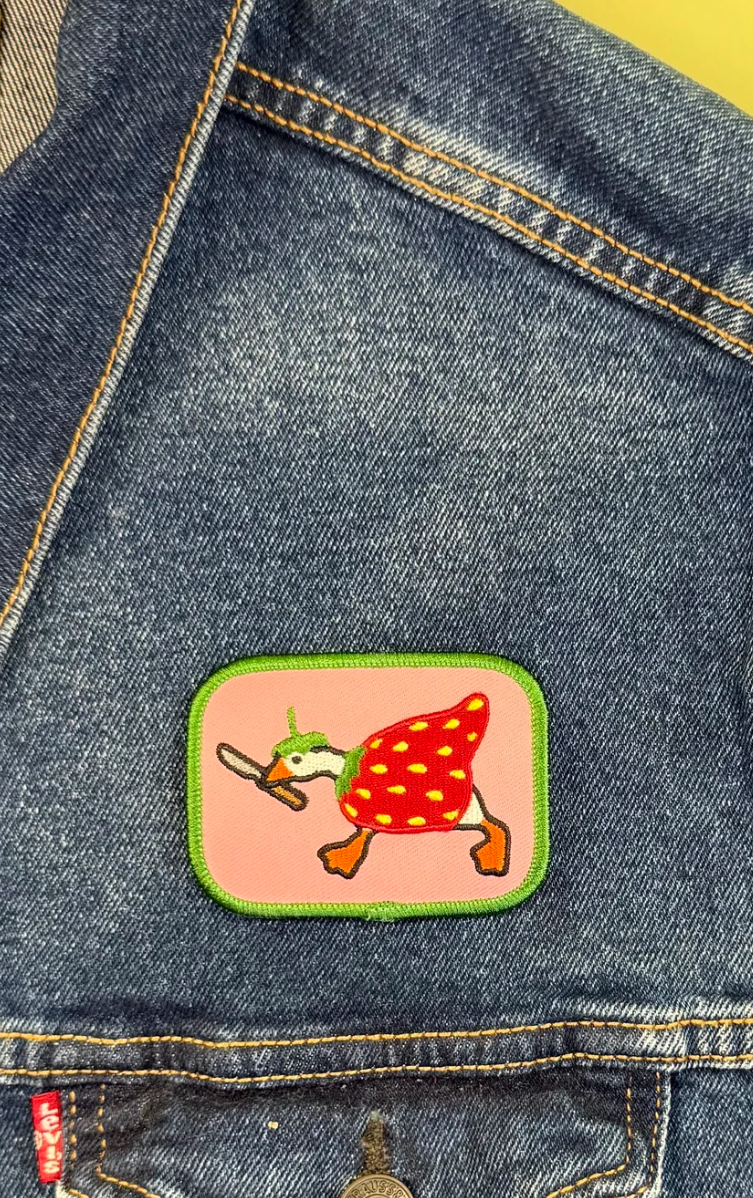Horrible Strawbaby Goose Patch