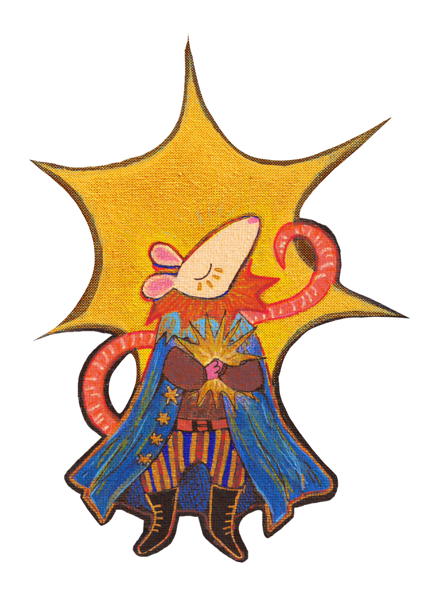 Radiant Rodent sticker