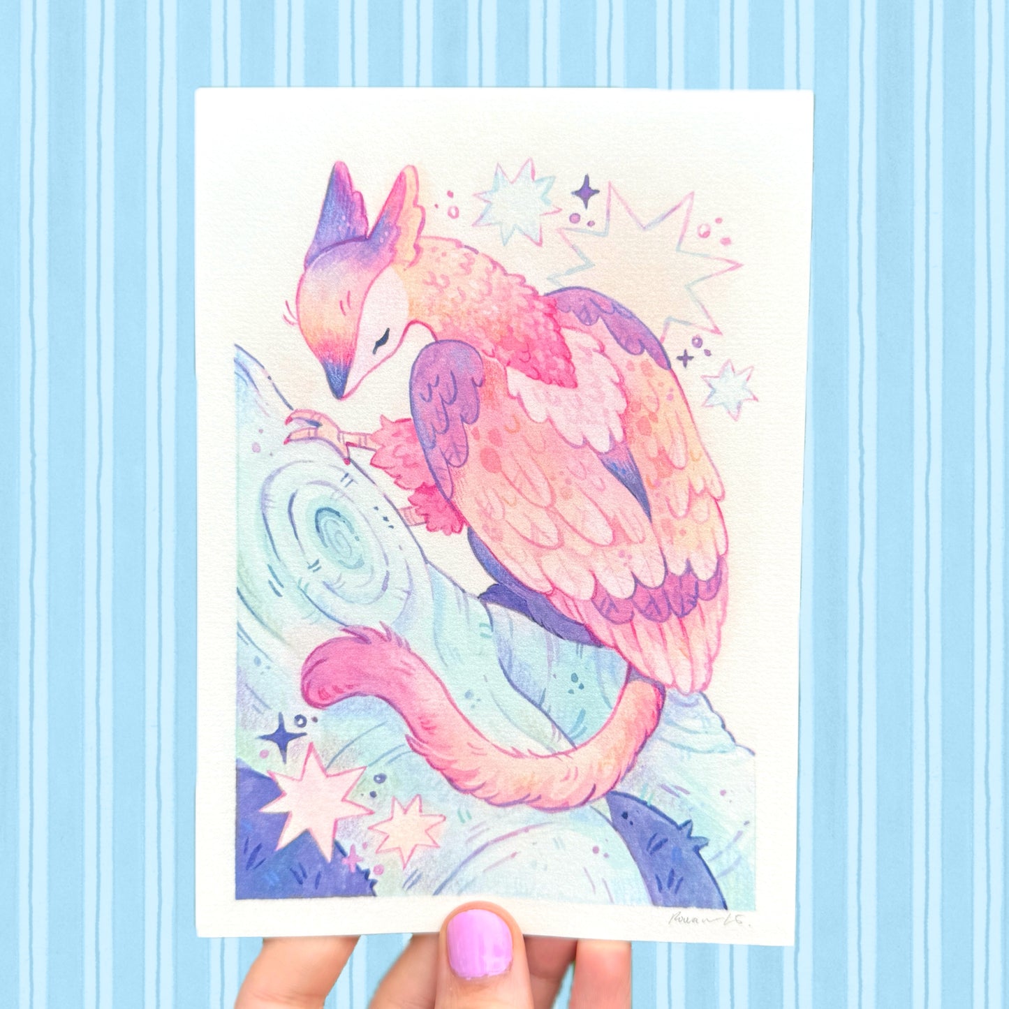 The Gryphon Print