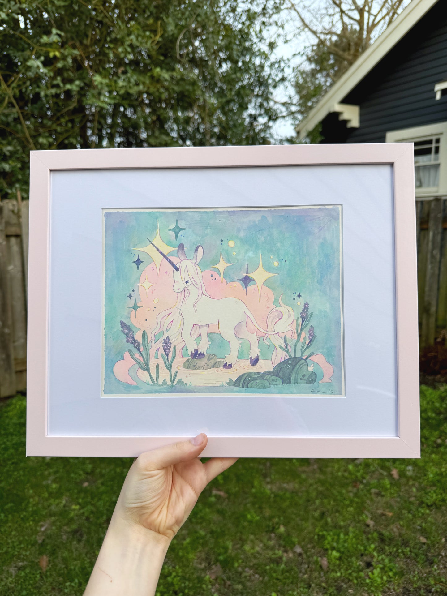 The Star - Framed Original Painting