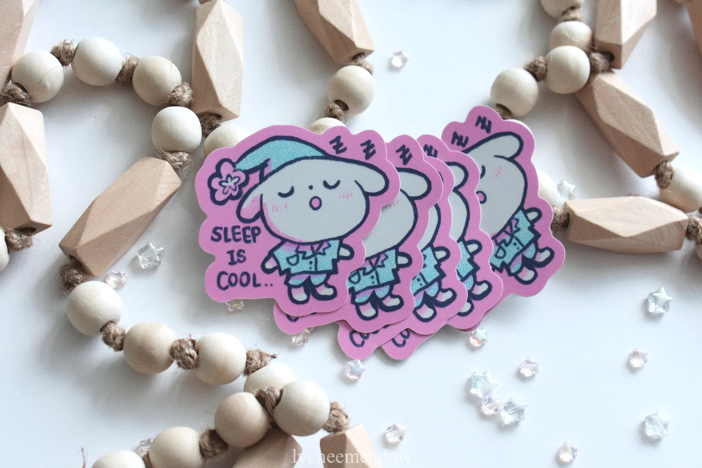 Sleep is Cool vinyl sticker