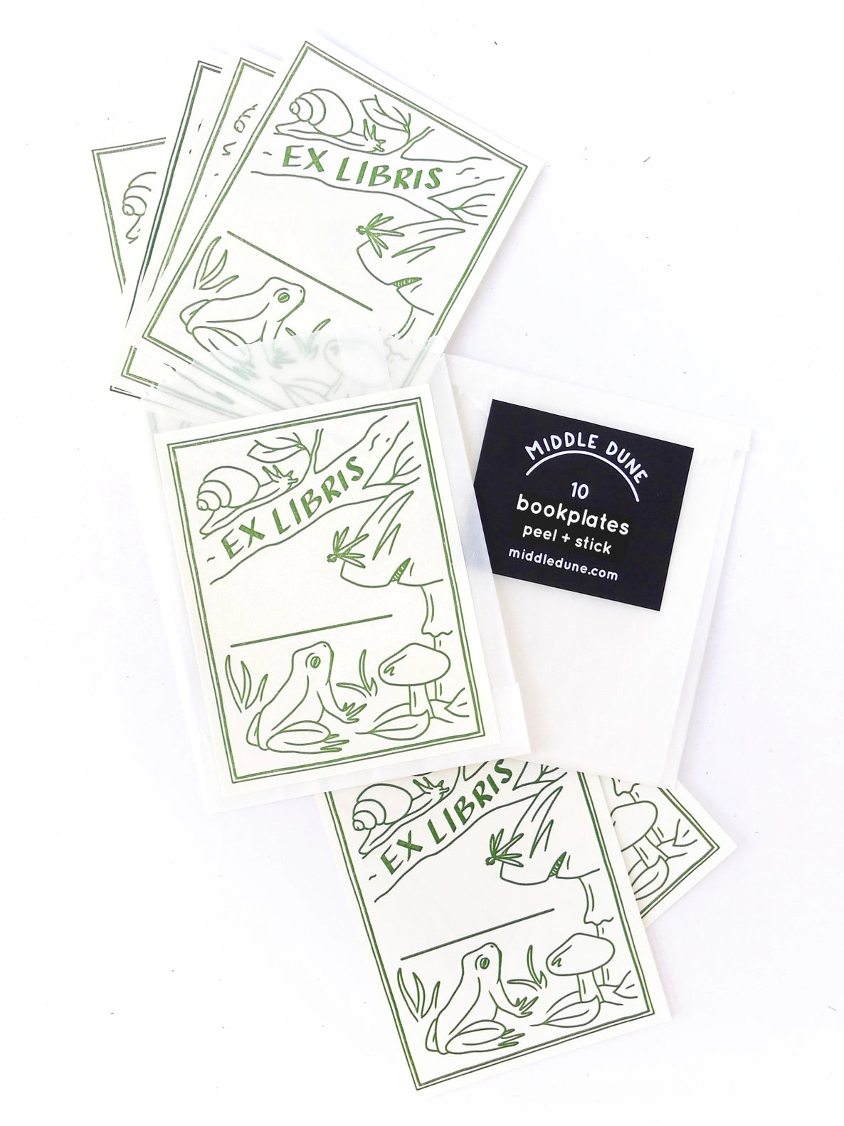 Toad Bookplate