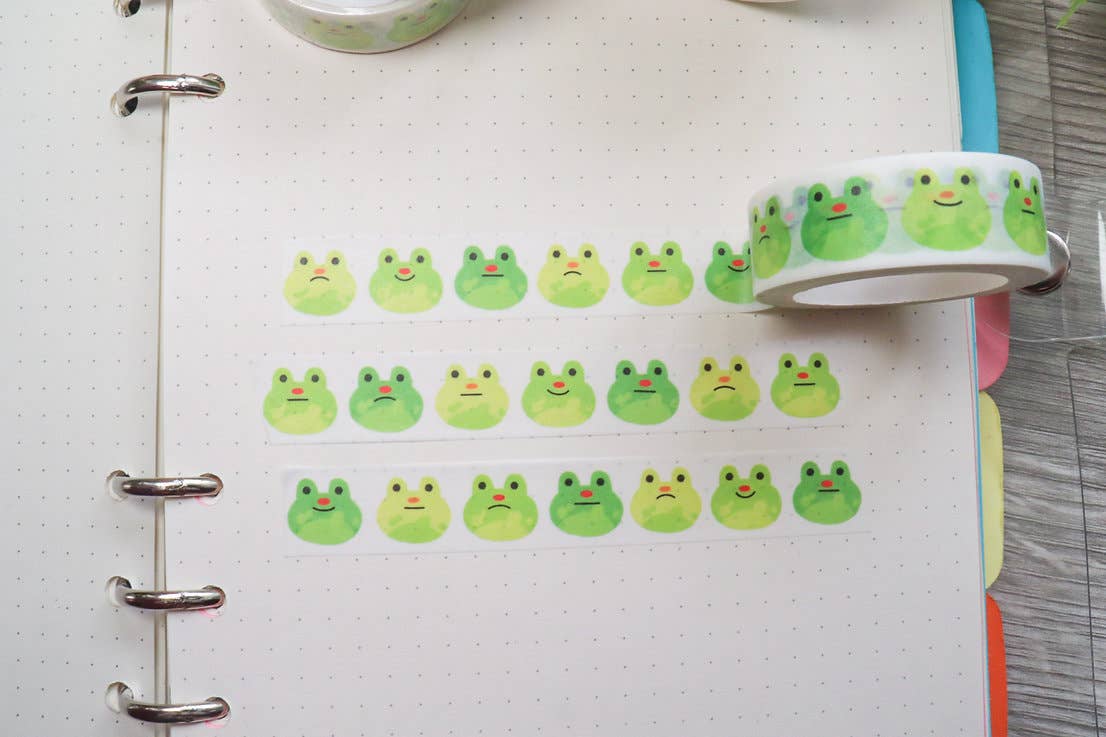 Frogs Washi Tape