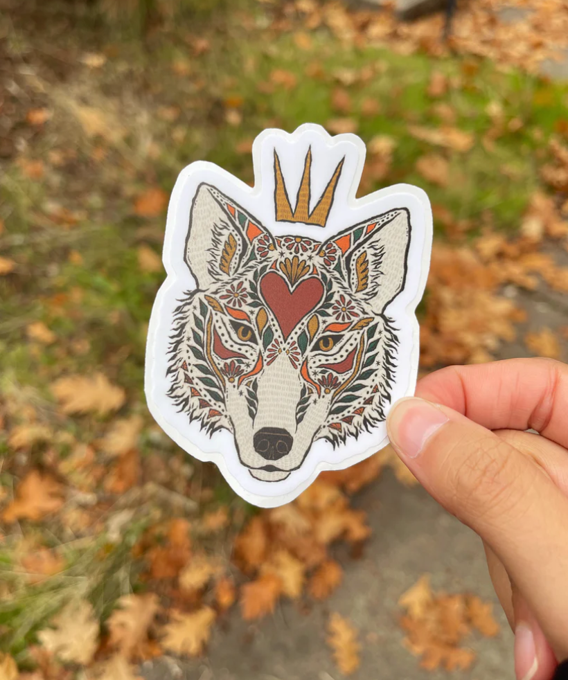 Lobo Alebrije stickers