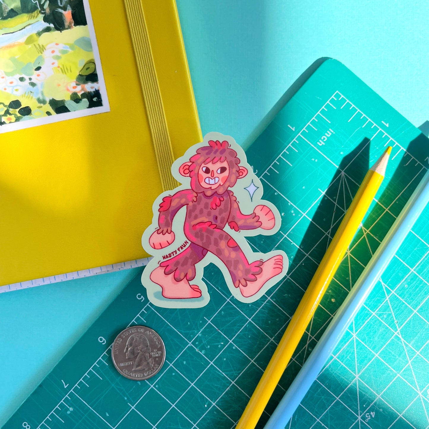 Bigfoot Sticker