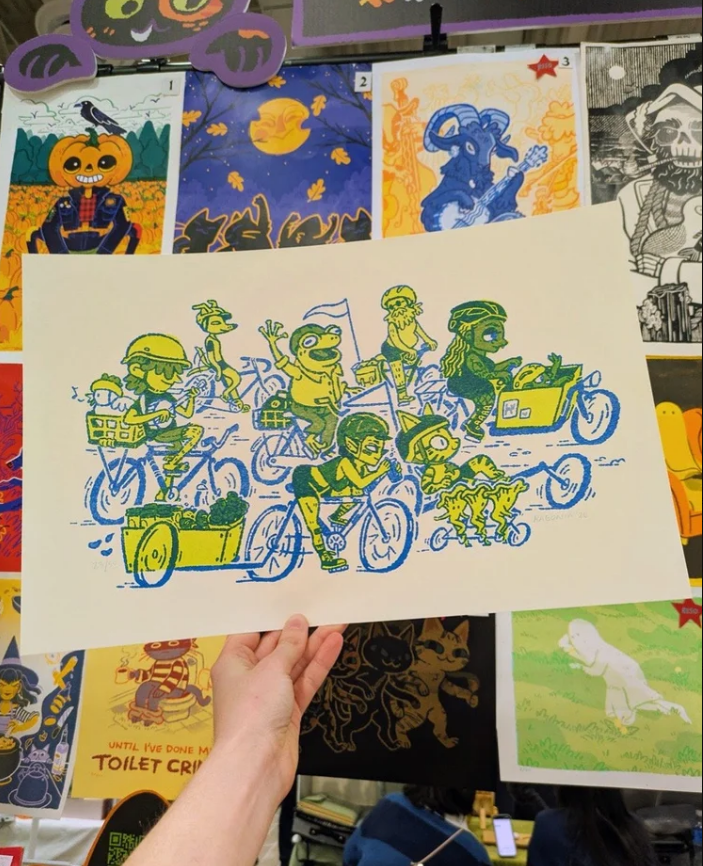 Bike Bus riso