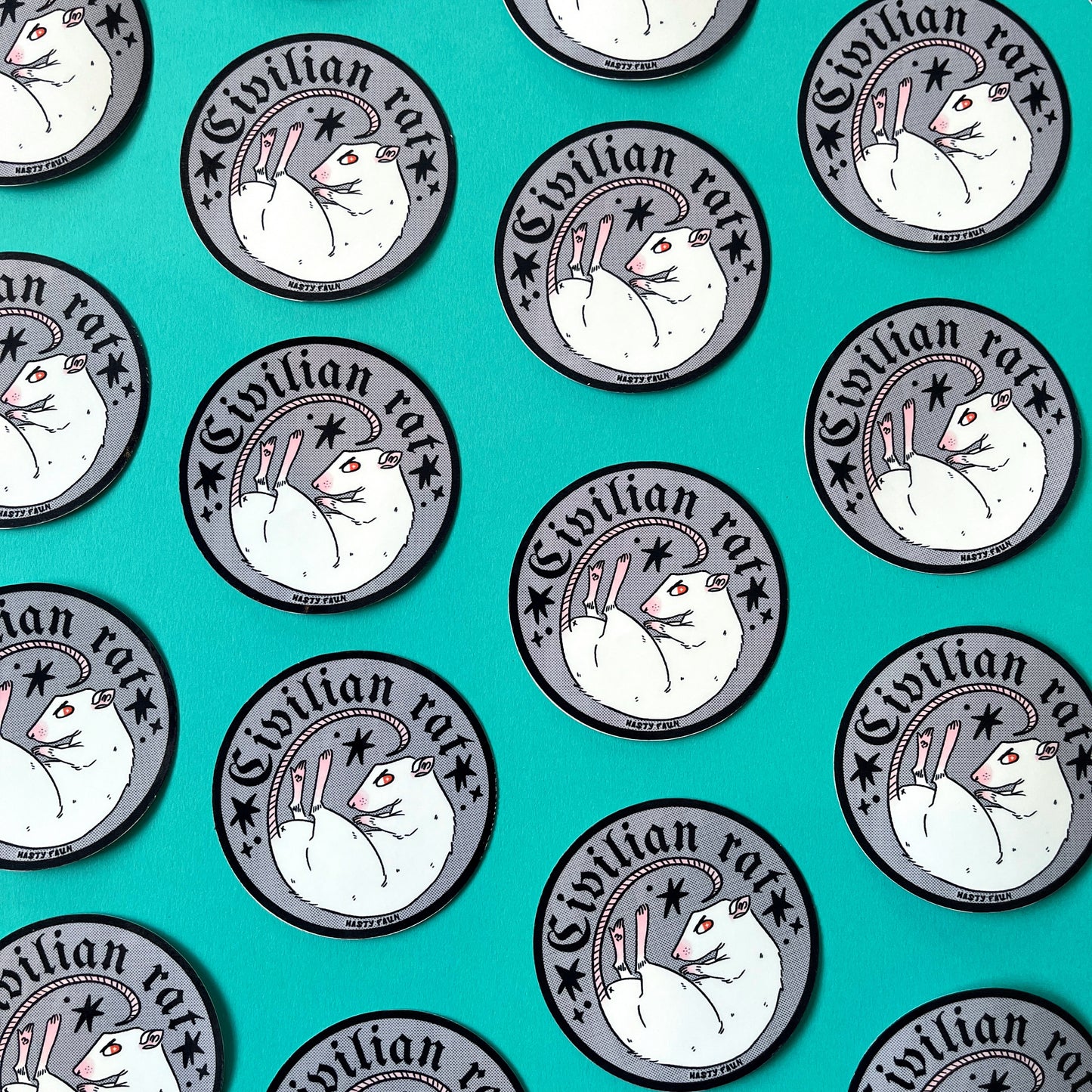 Civilian Rat Sticker