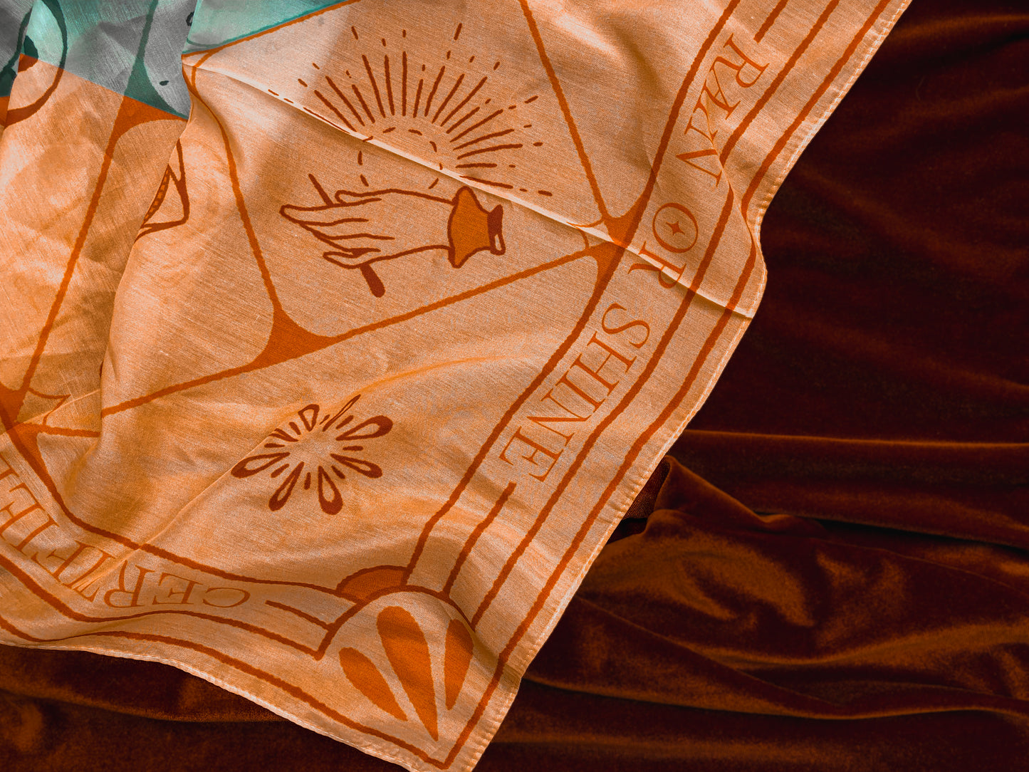 certified cry baby rain or shine handkerchief