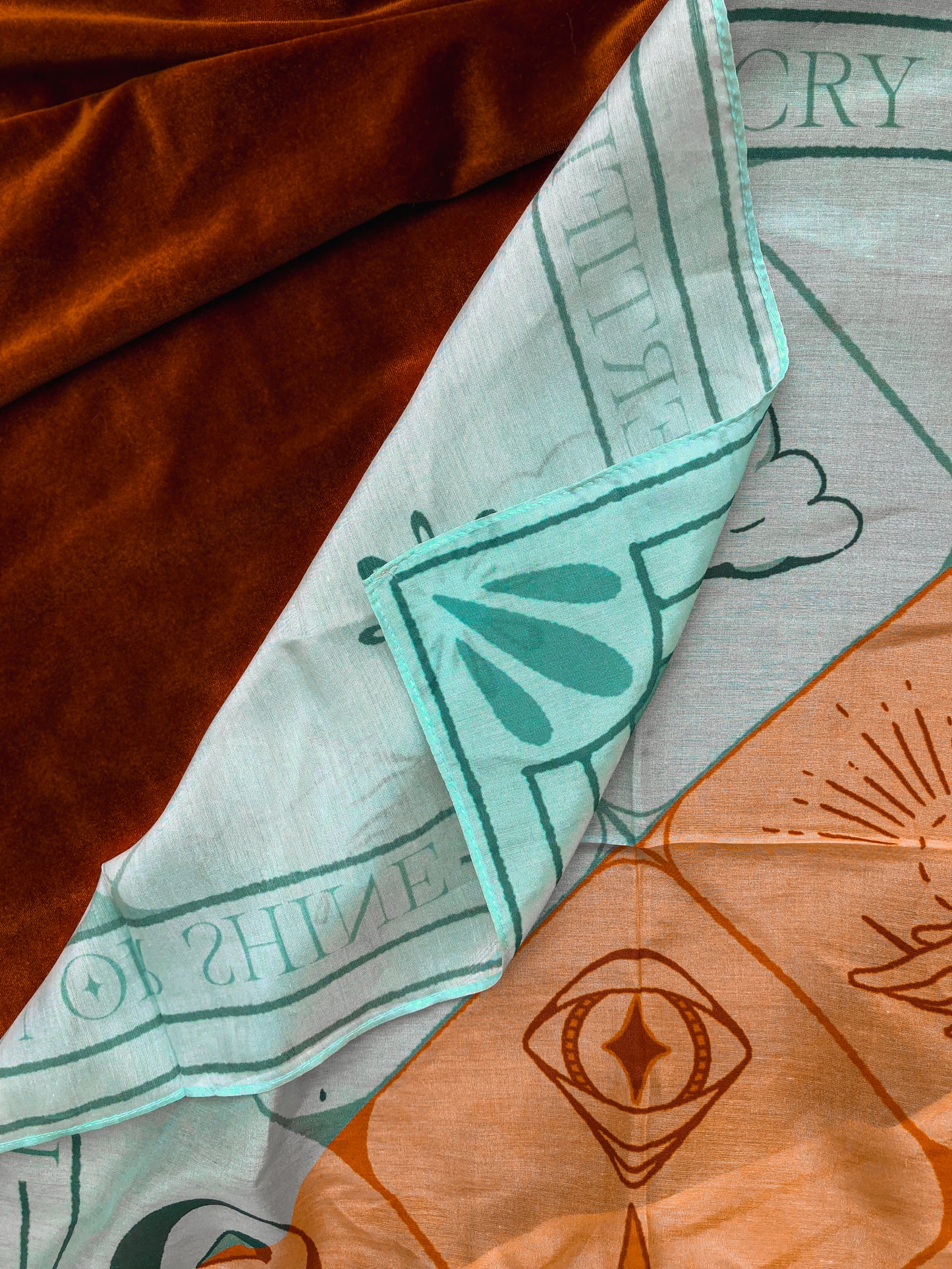 certified cry baby rain or shine handkerchief