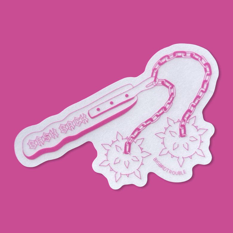 Bash Back Sticker
