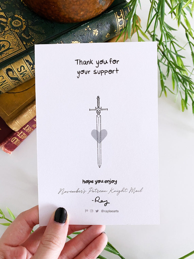 The Chrysanthemum Knight Mini Print