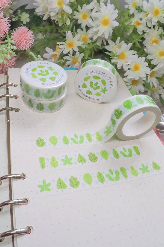 Spring Leaves Washi Tape