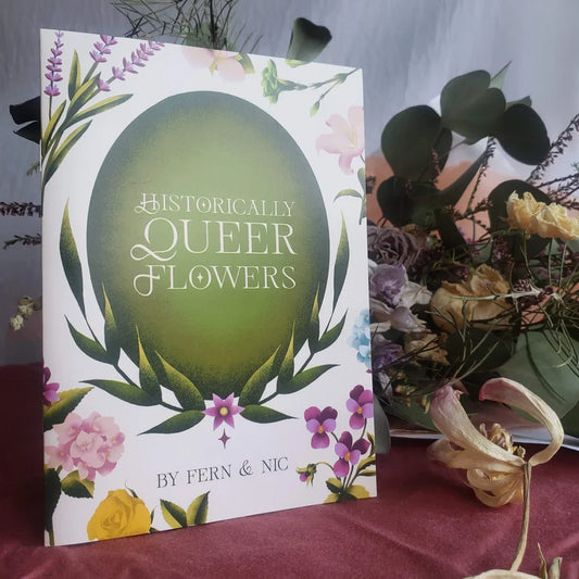 Preorder: Historically Queer Flowers Zine