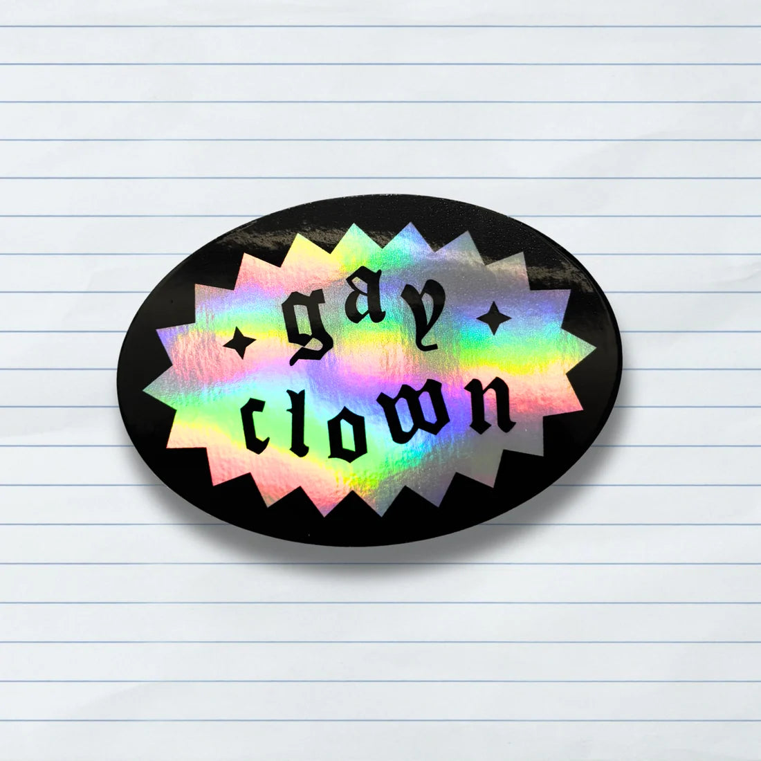 Gay Clown sticker