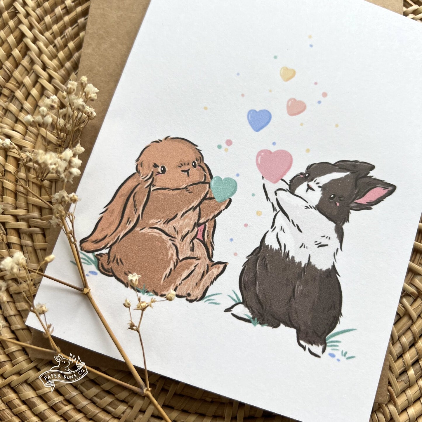 Sending Love/Wishes card