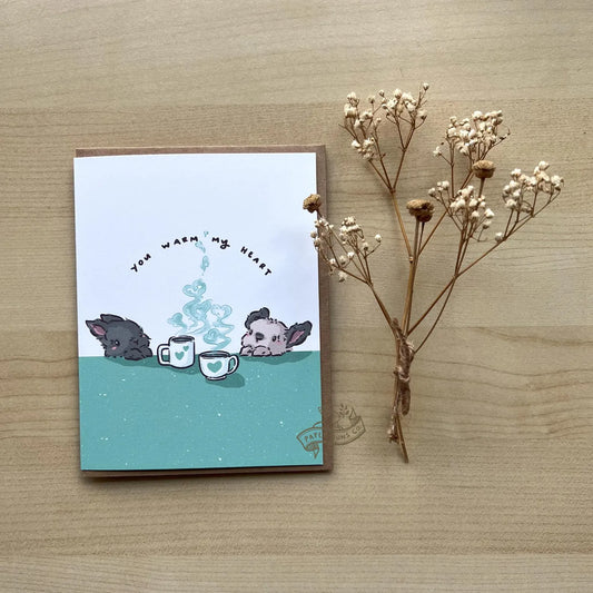 Warm Heart Buns card