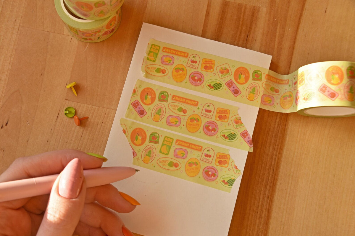 Fruit Stickers Washi Tape