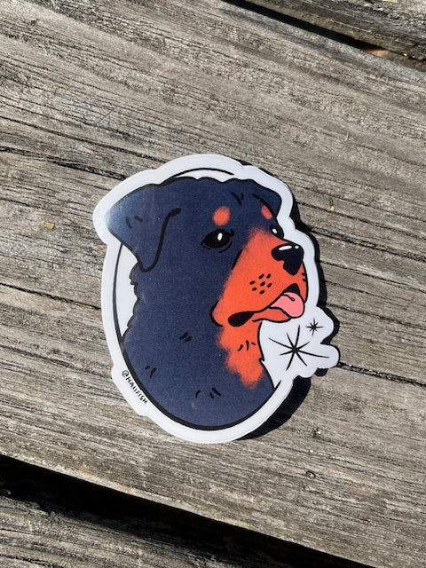 rottie sticker