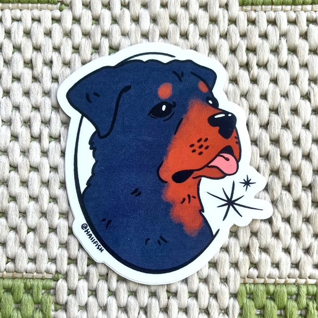 rottie sticker