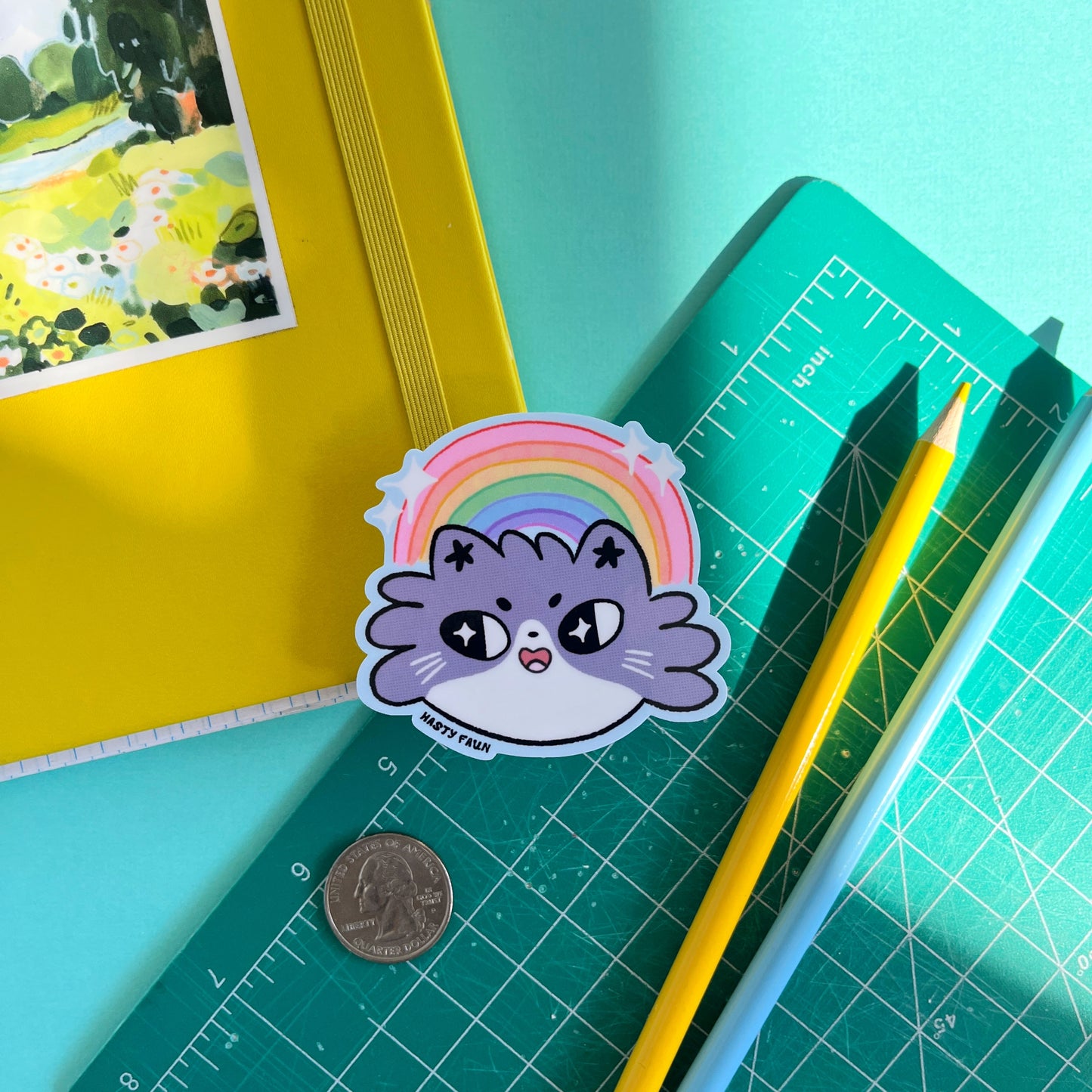 Rainbow Olly Sticker