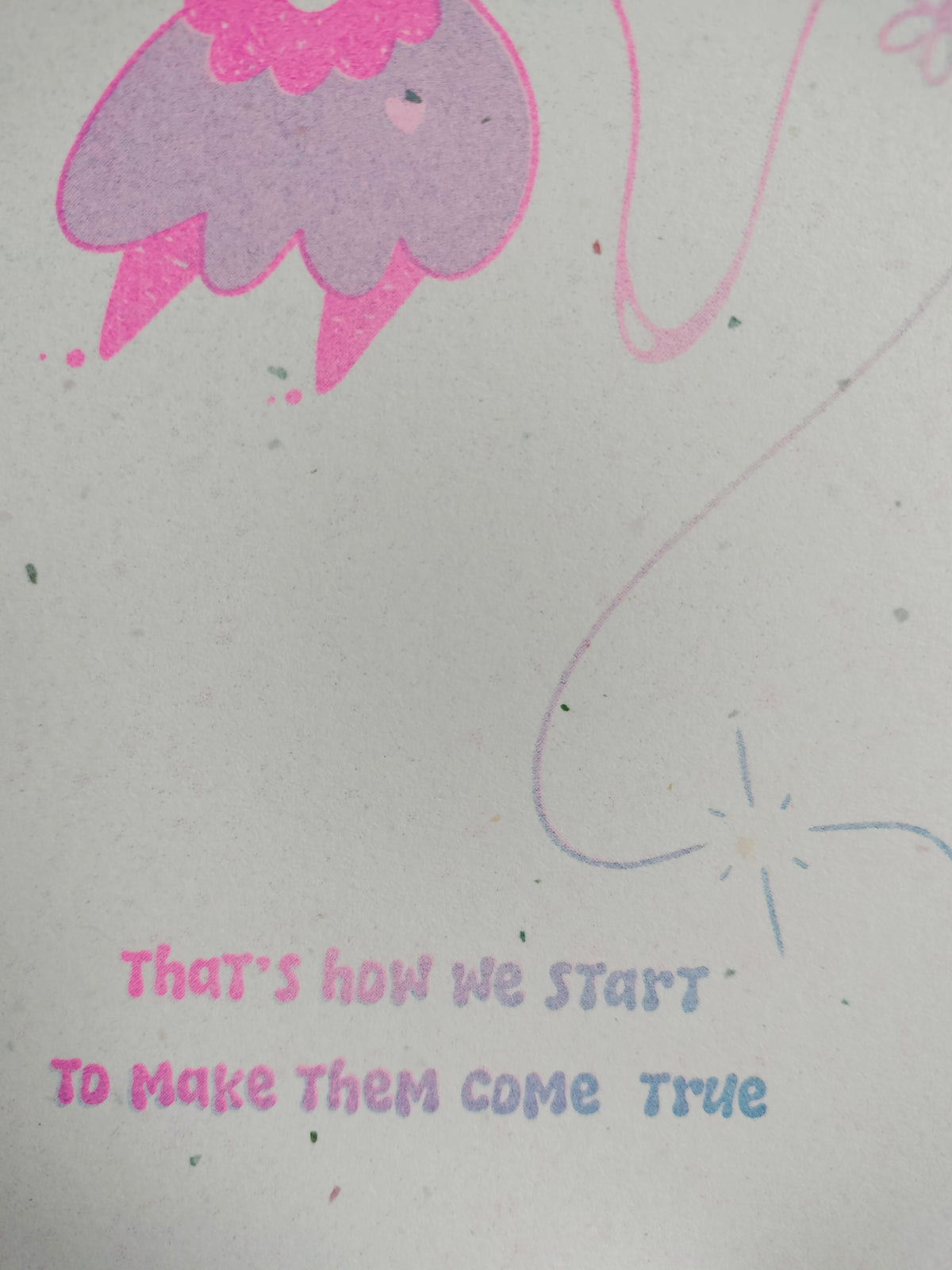 tell me your dreams riso print