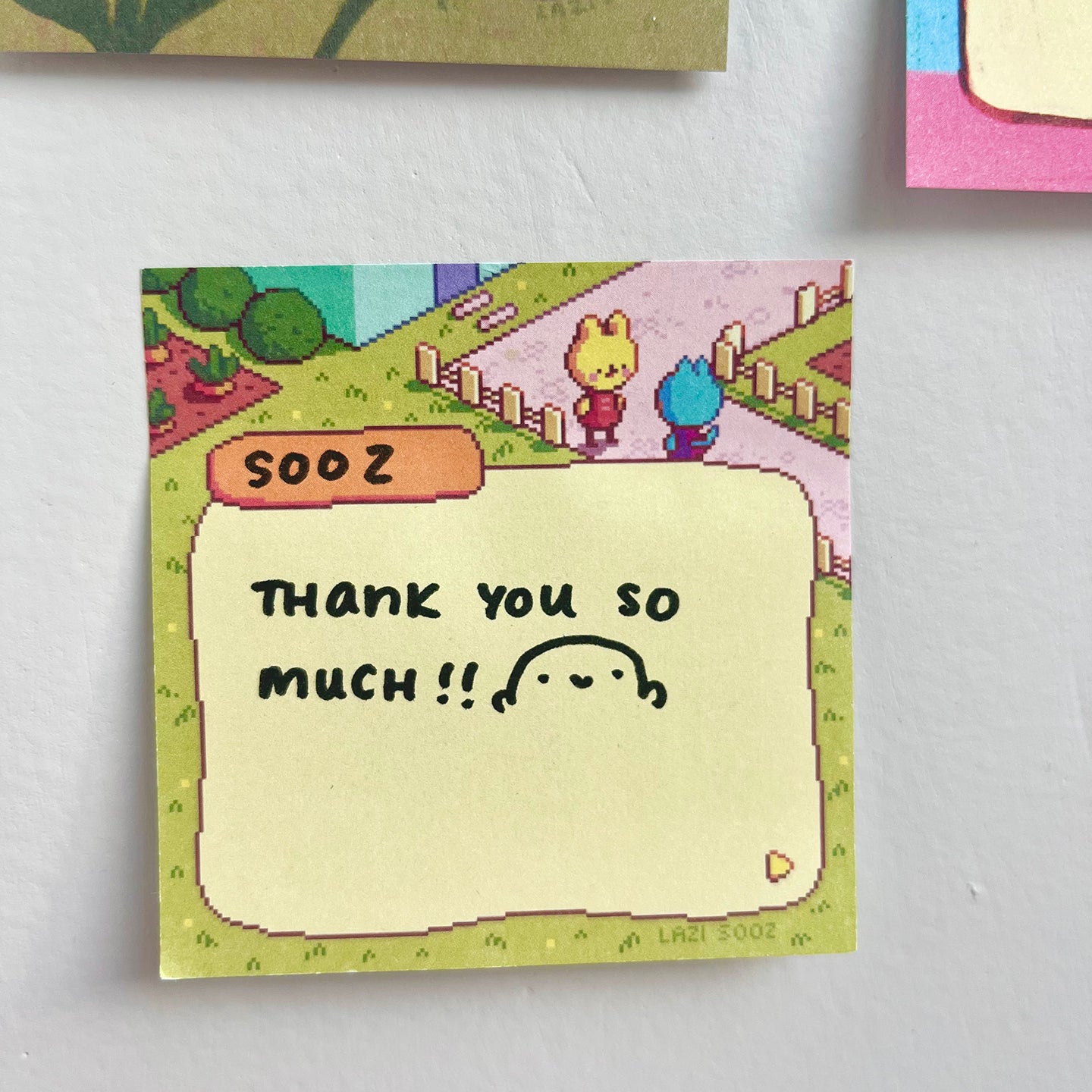 RPG sticky notes
