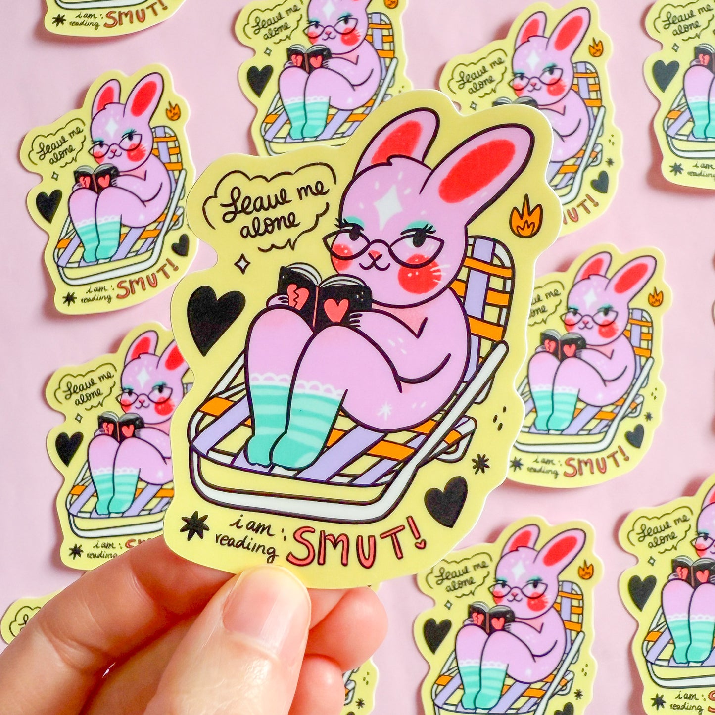 Reading Smut ✷ Matte Sticker✷