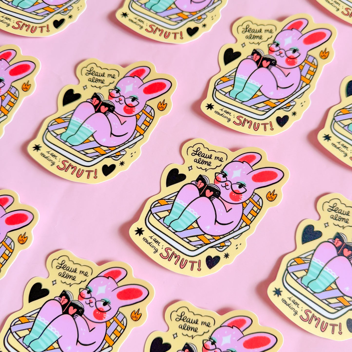 Reading Smut ✷ Matte Sticker✷