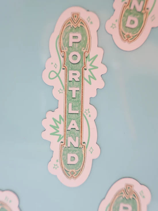 Portland Green Sign magnet