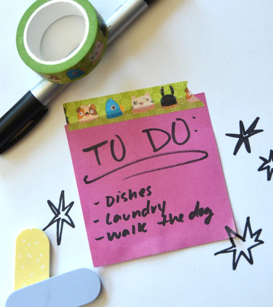 Animal Party washi tape