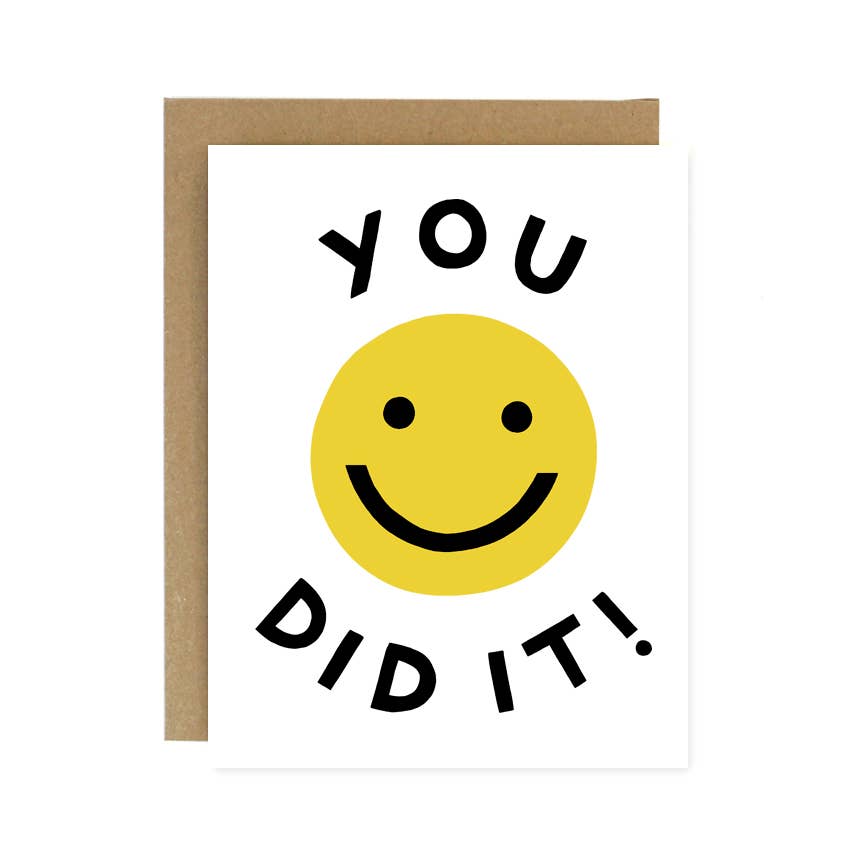 You Did It! Card