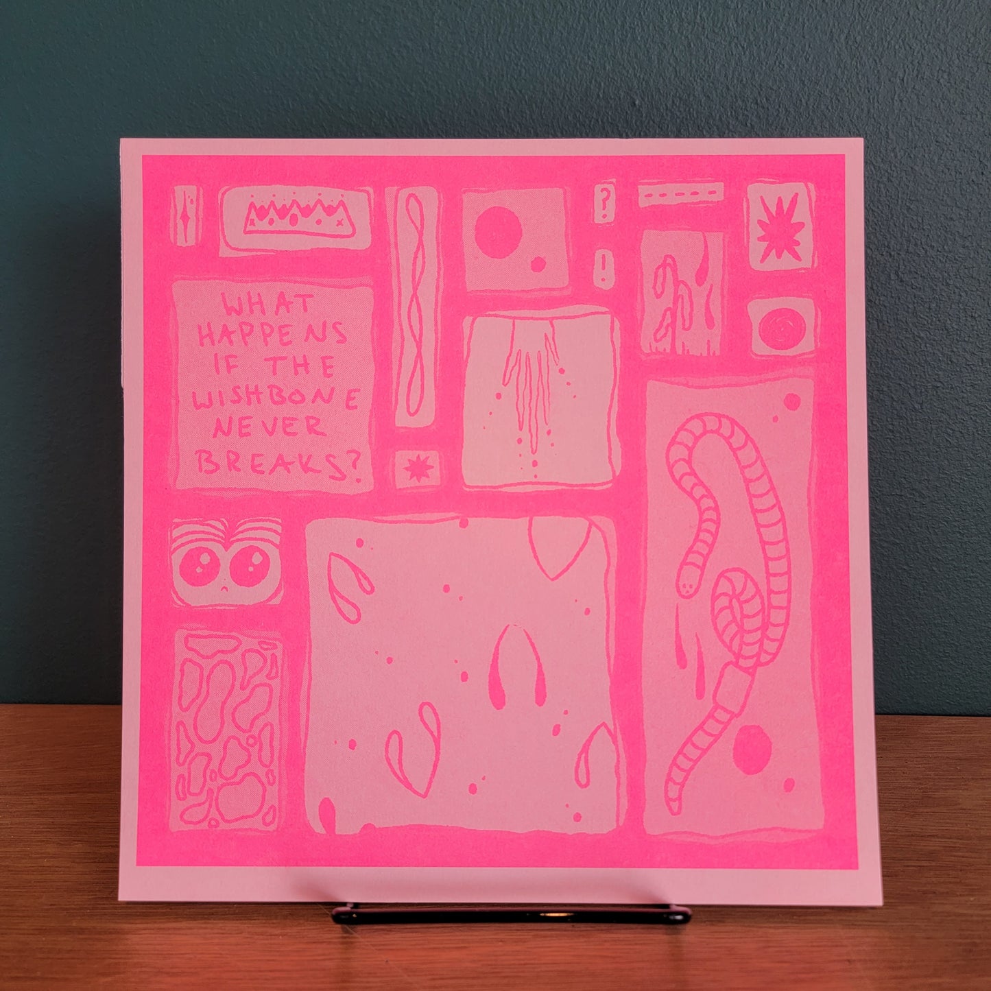 wishbone curio doodleboxes riso print
