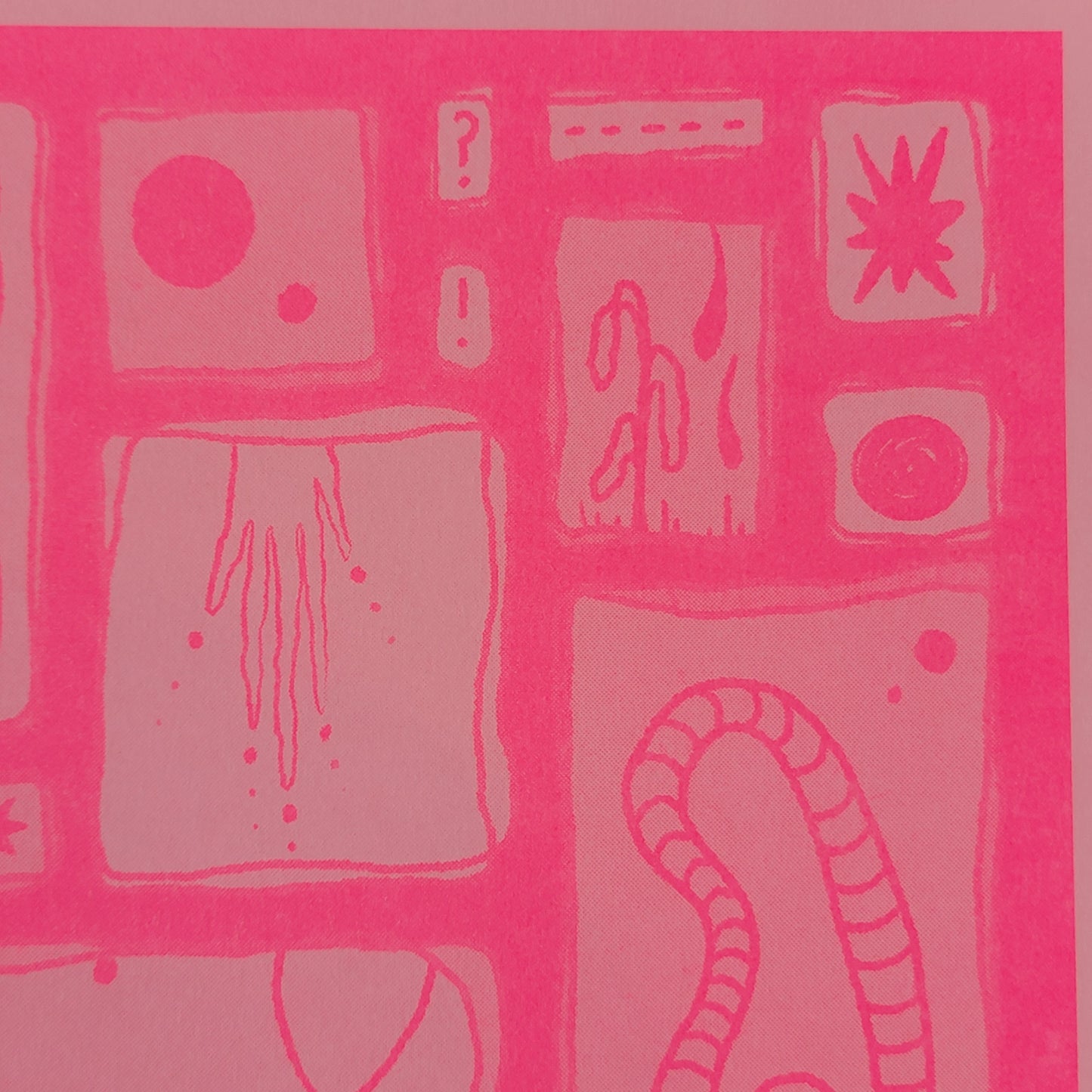 wishbone curio doodleboxes riso print