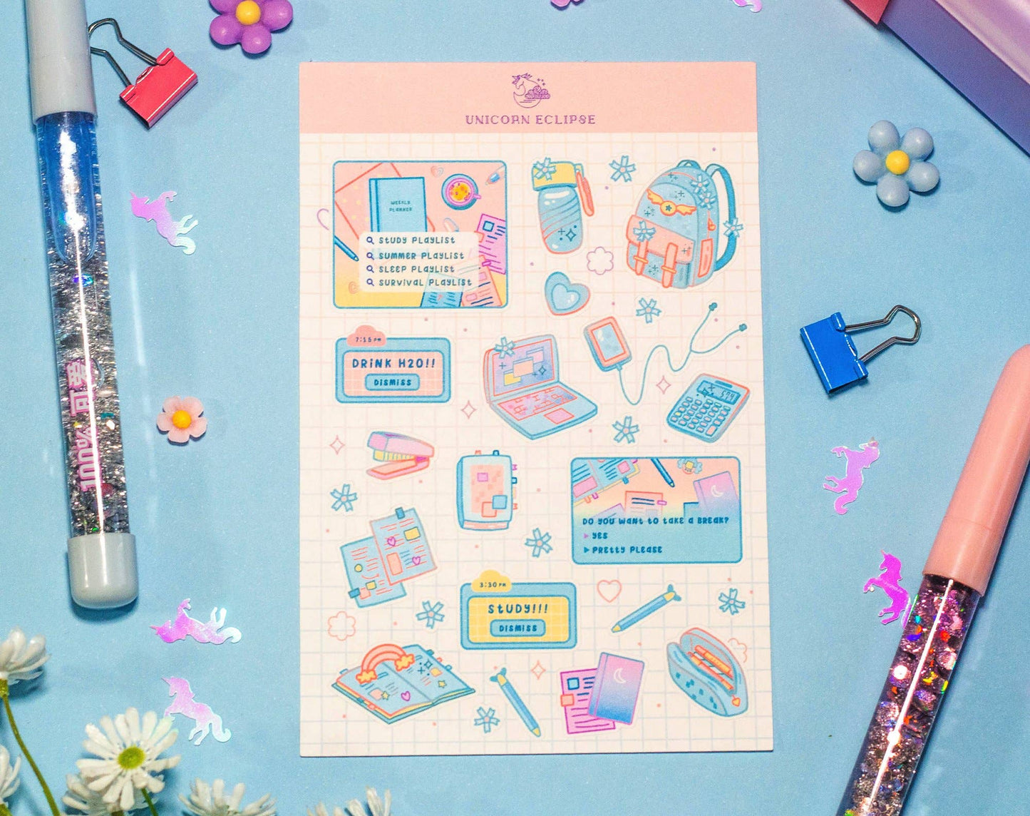 Straight A Student Sticker Sheet