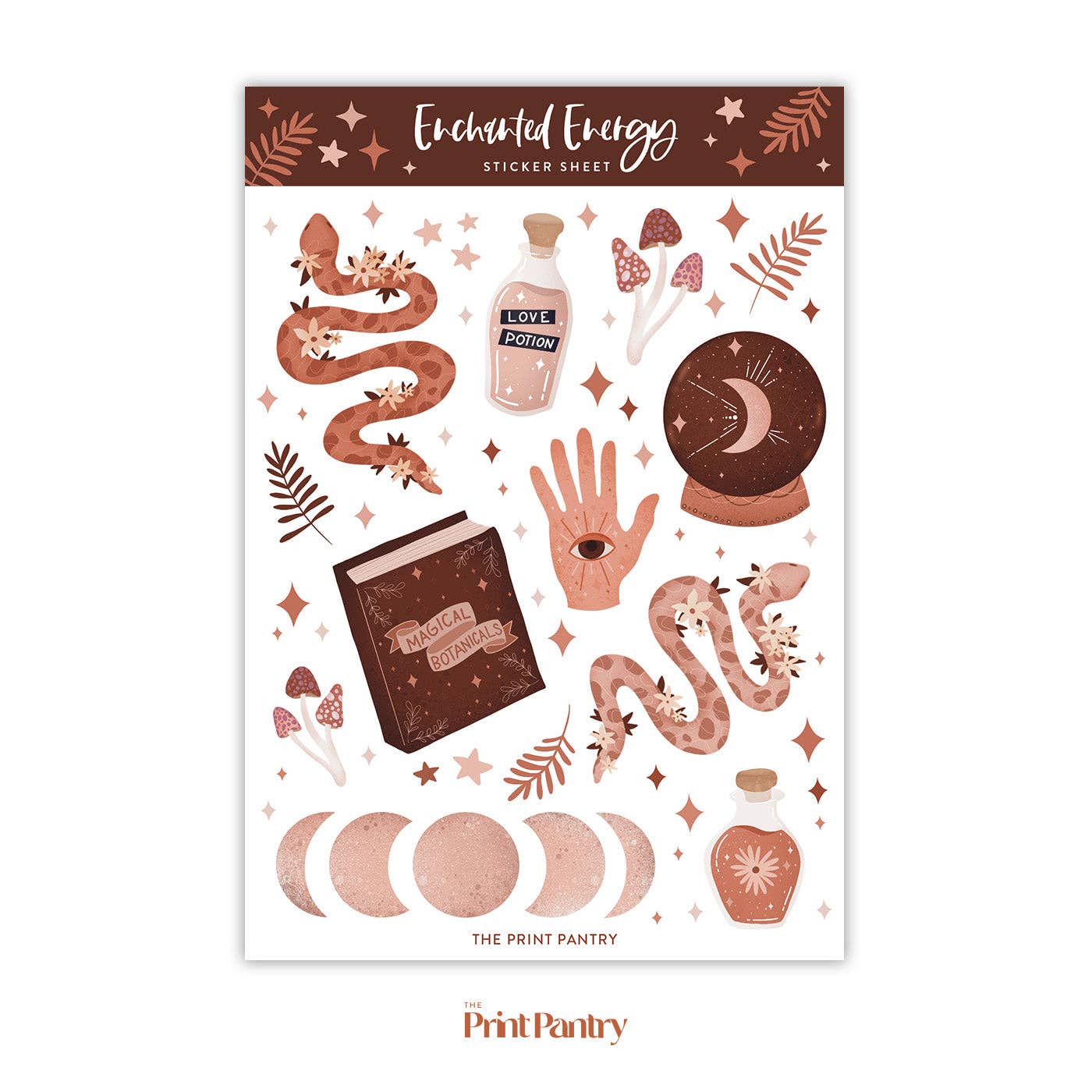 Enchanted Energy Sticker Sheet