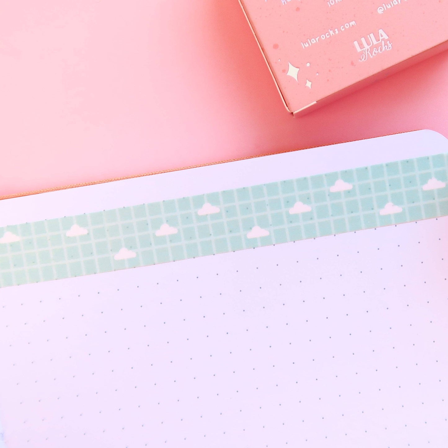 Blue Grid Washi Tape