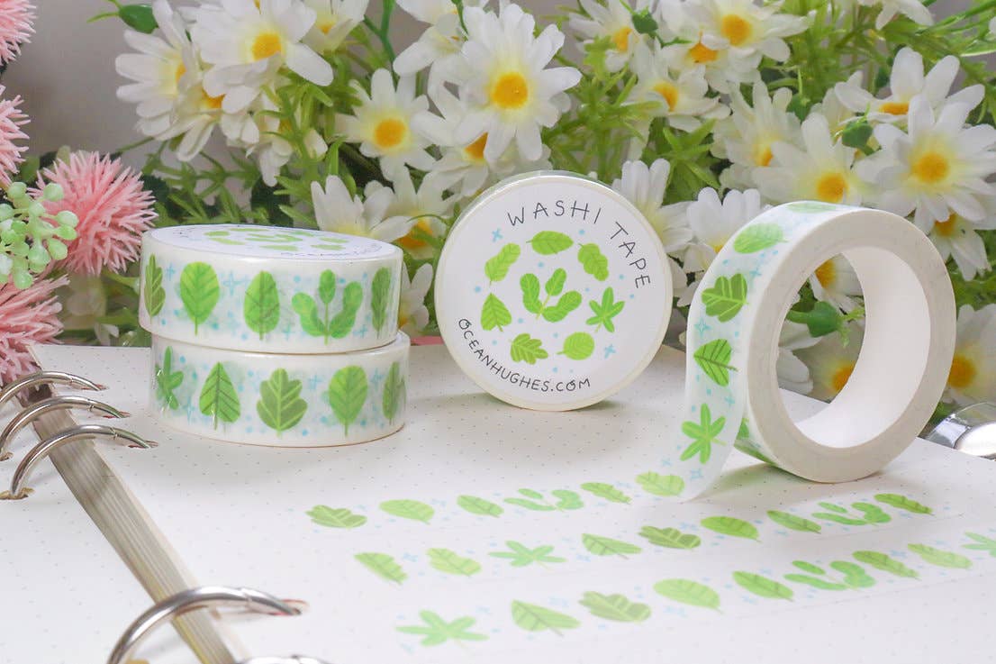 Spring Leaves Washi Tape